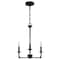 Quoizel Prescott Chandelier 3 Lights Matte Black PRC5016MBK - alternate 3